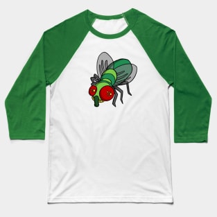 Green Fly Baseball T-Shirt